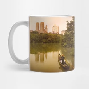 Central Park Manhattan Boat Ride NYC Mug